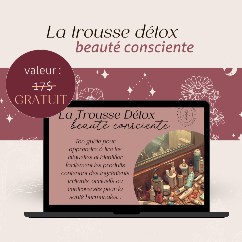 La trousse détox beauté consciente